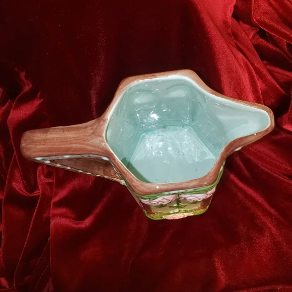 Vintage Majolica Citrus Pitcher